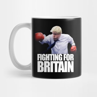 Boris Johnson Brexit Fighting For Britain Mug